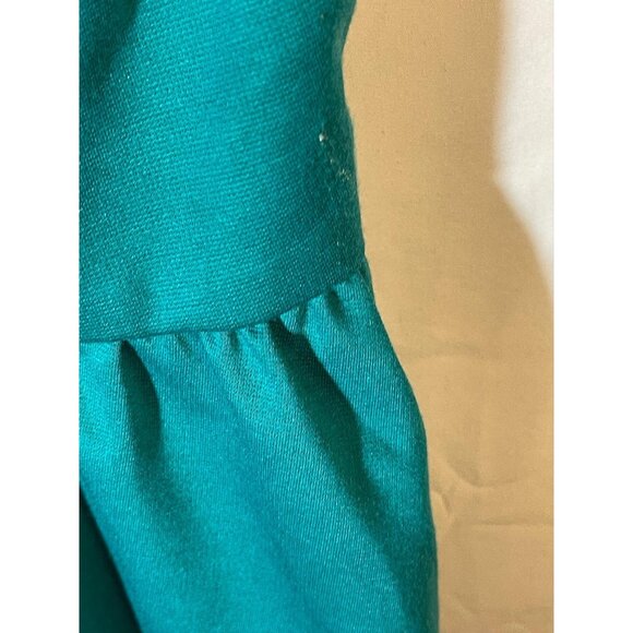 lc lauren conrad short sleeve dress green side zipper button size 0 READ NEW - Picture 8 of 13